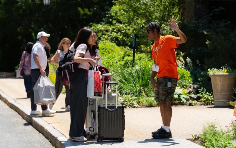 Arriving at EXPLO Arriving at EXPLO