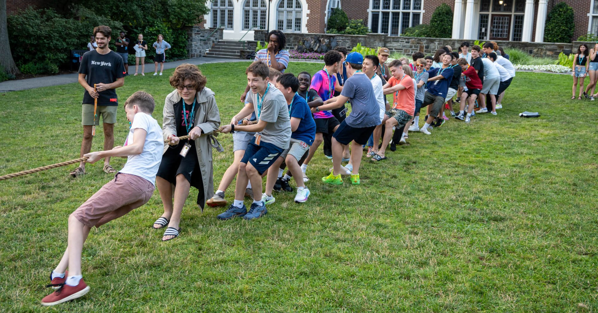 Students Playing