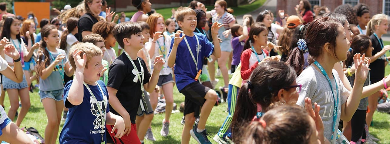 Dancing on the green