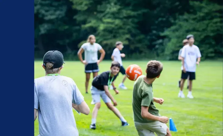 Field games class for middle schoolers