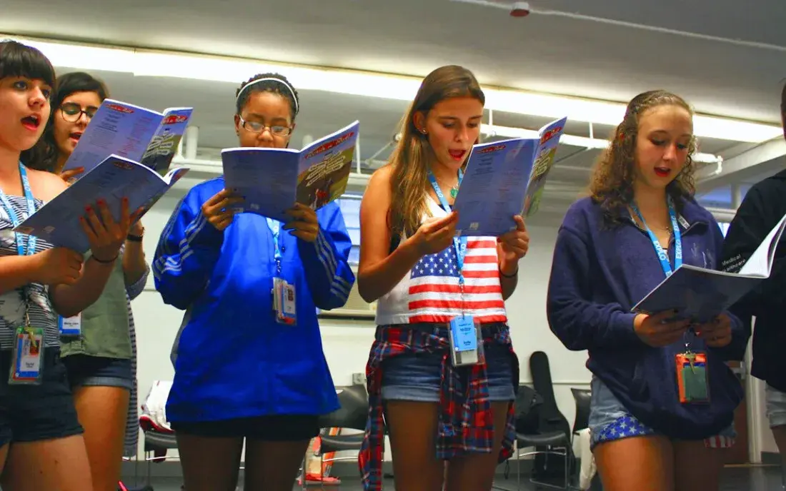 A Cappella class