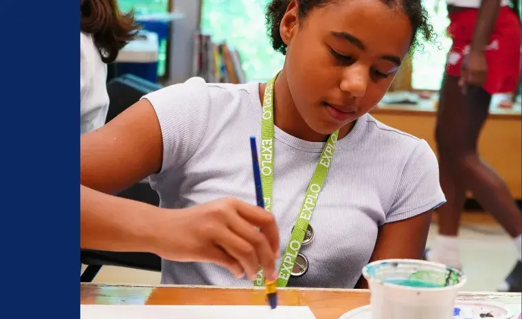 Public Art class for middle schoolers