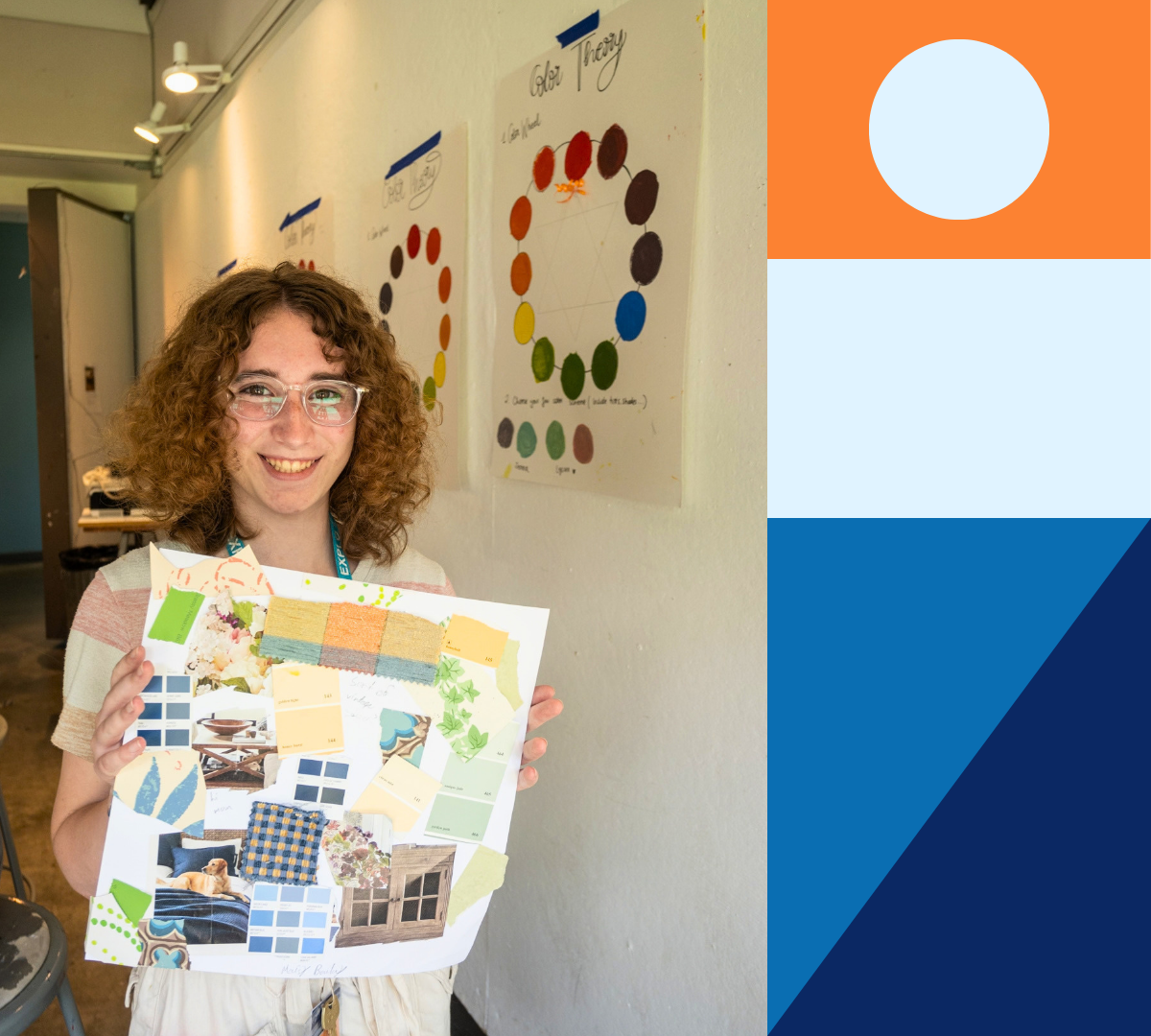 EXPLO Interior Design student