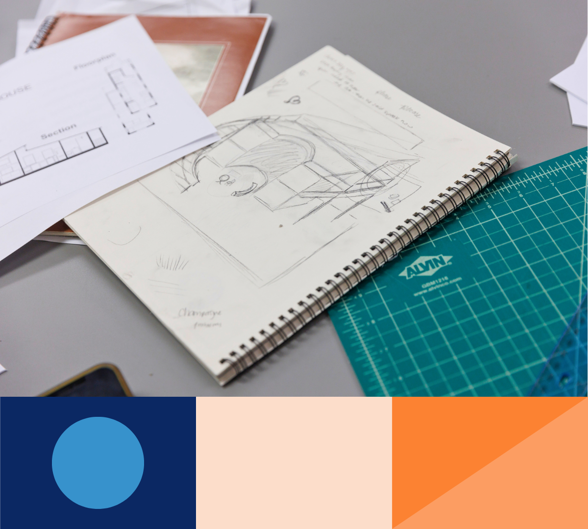 Sketch design for interior decorating